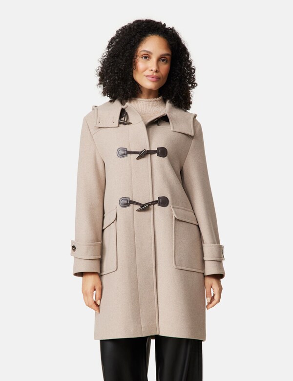GERRY WEBER Winter Coat in Beige