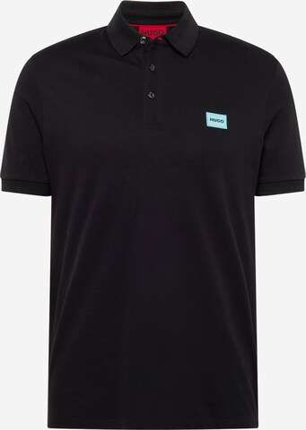 HUGO Red - Camisa 'Dereso232' em preto: frente