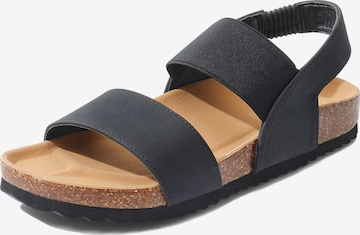 Sandalo di Dream Pairs in nero: frontale