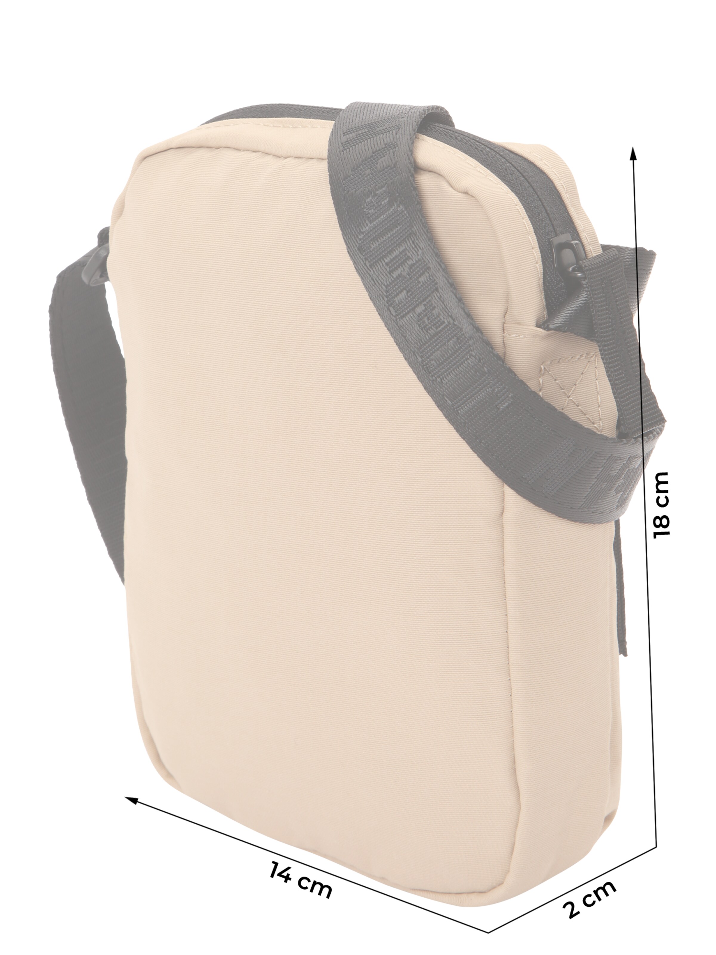 smėlio Jordan Rankinė su ilgu dirželiu 'AIRBORNE'