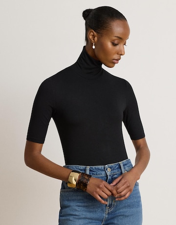 Maglietta 'WILLA' di Lauren Ralph Lauren in nero: frontale