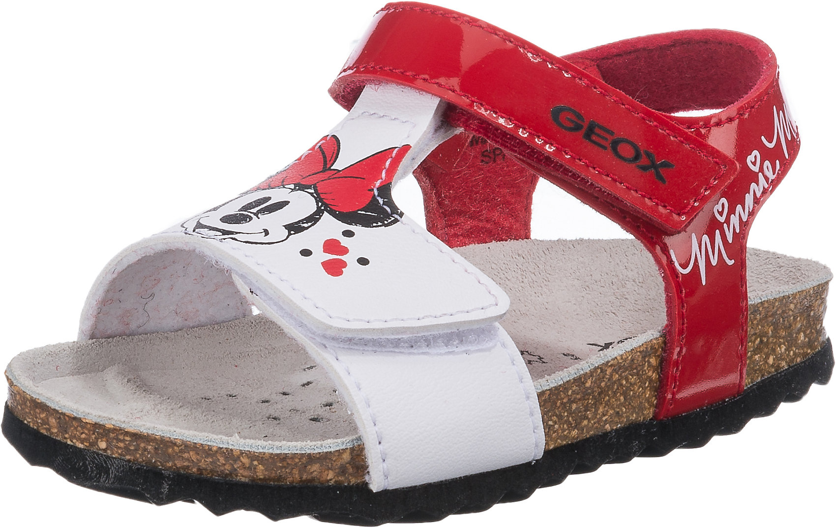 NkJVb Bambina (taglie 92-140) GEOX Sandale Chalki in Rosso NkJVb Bambina (taglie 92-140) GEOX Sandale Chalki in Rosso
