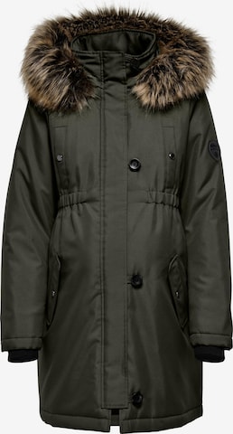 Only Maternity Winter Parka 'Iris' in Green