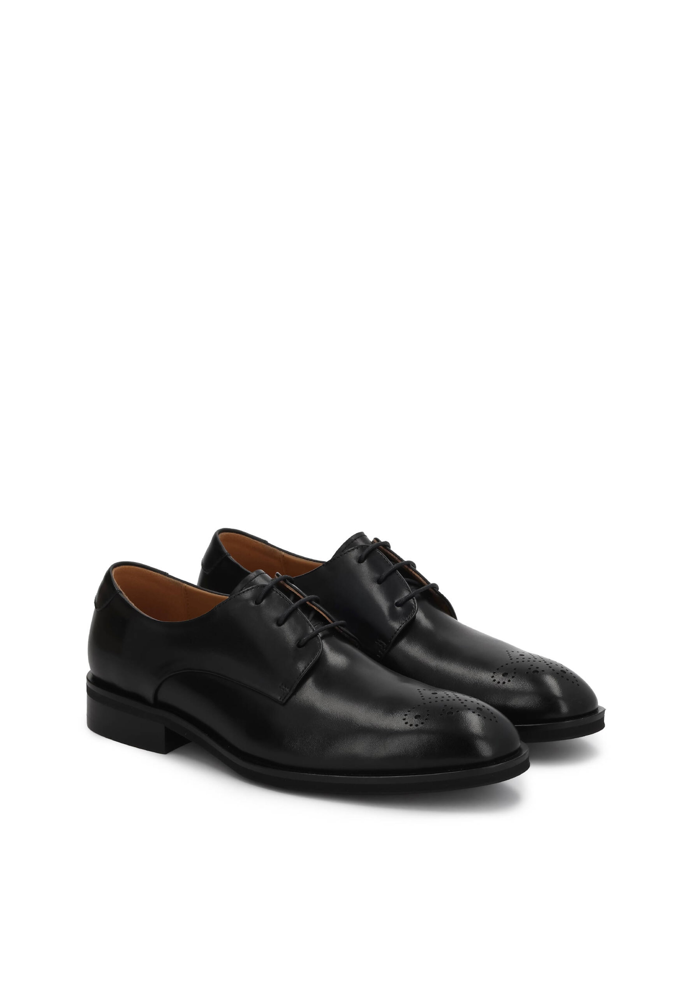 Kazar Lace-Up Shoes in Black