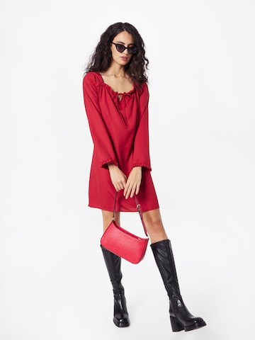 PIECES Dress 'SIGNE' in Red