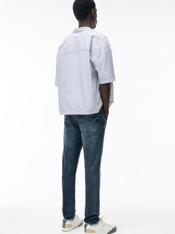 Slimfit Jeans de la Pull&Bear pe albastru