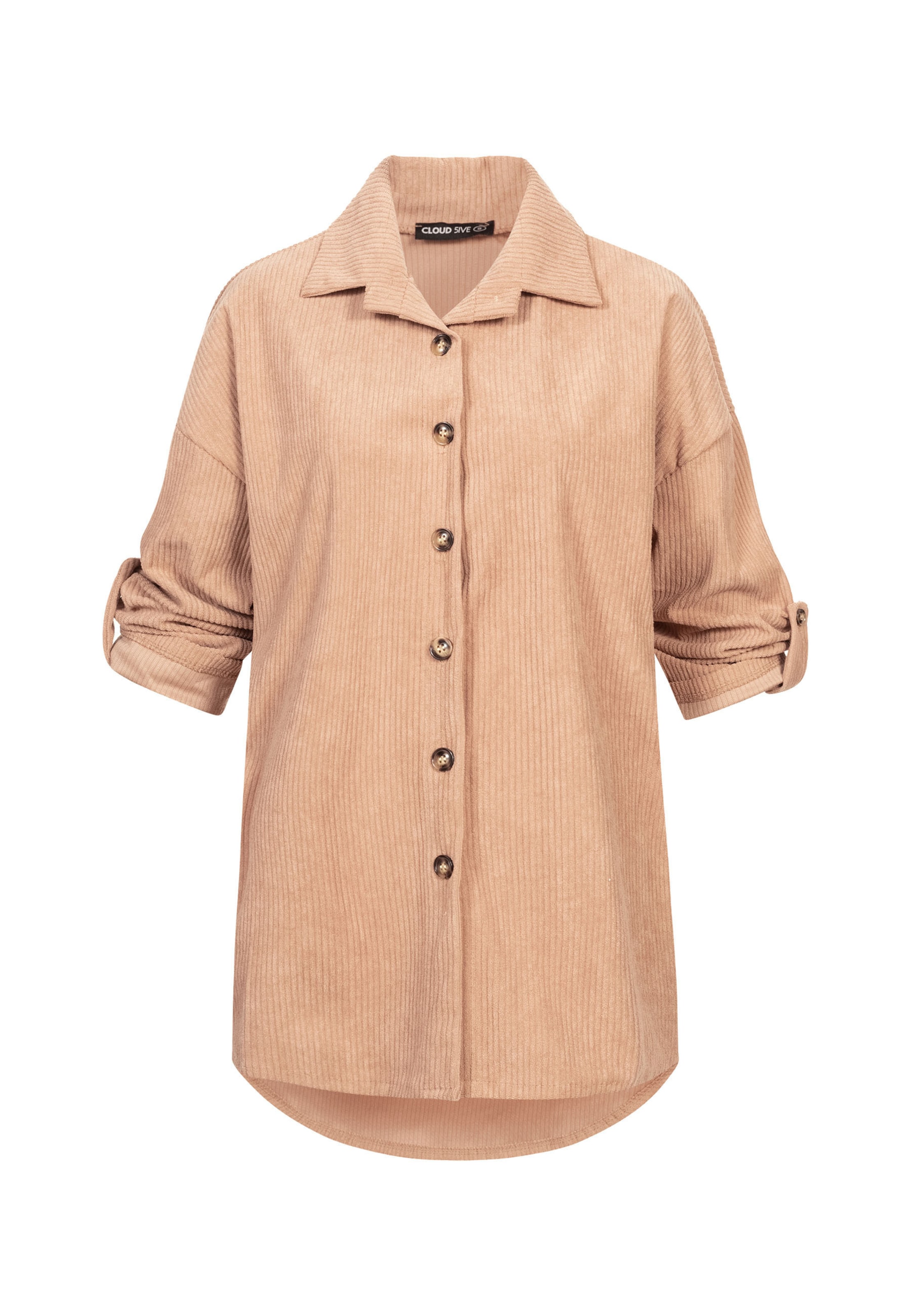 Cloud5ive Blouse in Bruin: voorkant