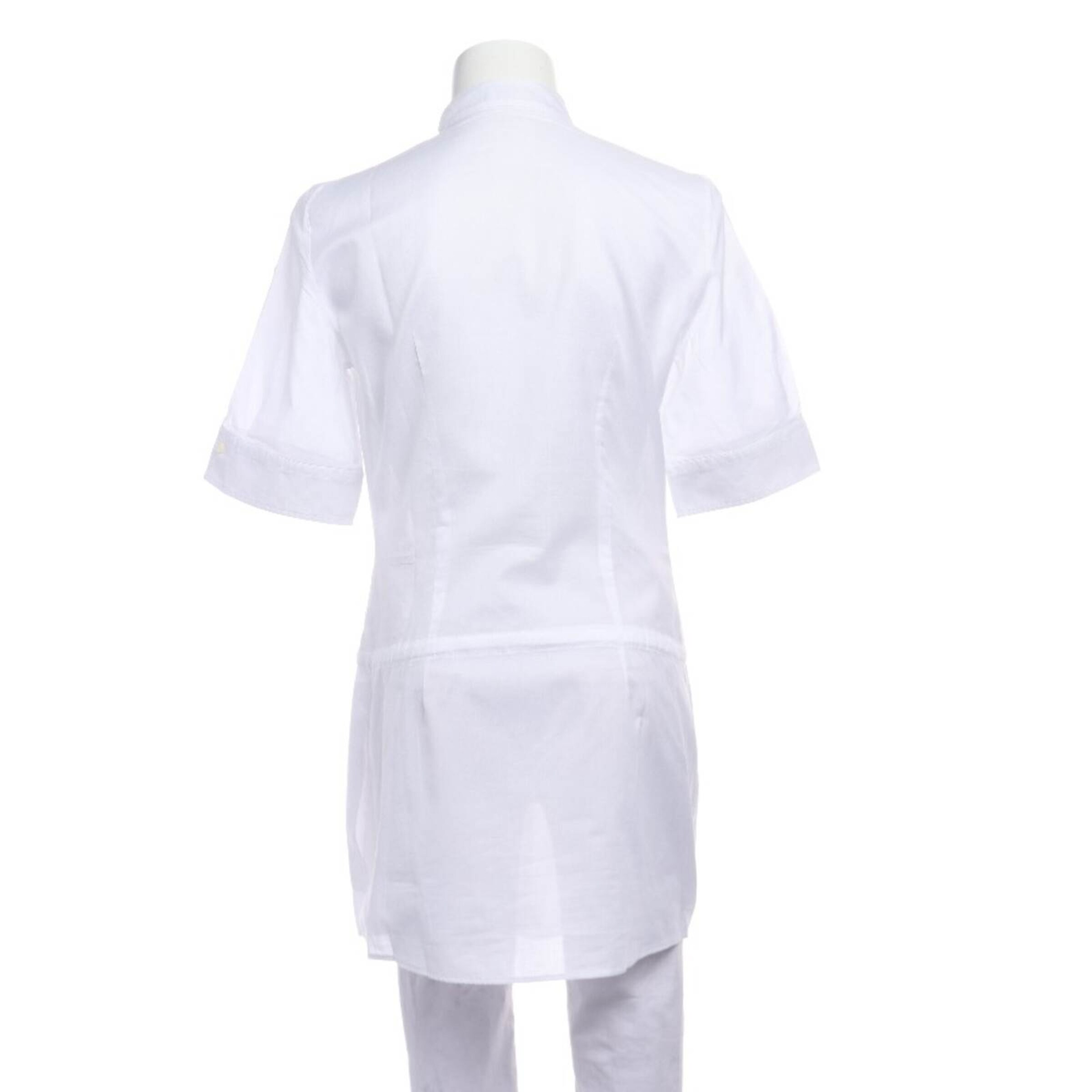 Brunello Cucinelli Bluse / Tunika L in Weiß