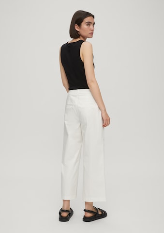 s.Oliver Bootcut Pantalon in Wit