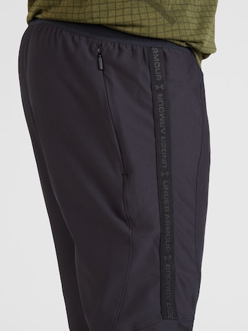 UNDER ARMOUR Slimfit Športne hlače 'Challenger Pro' | črna barva