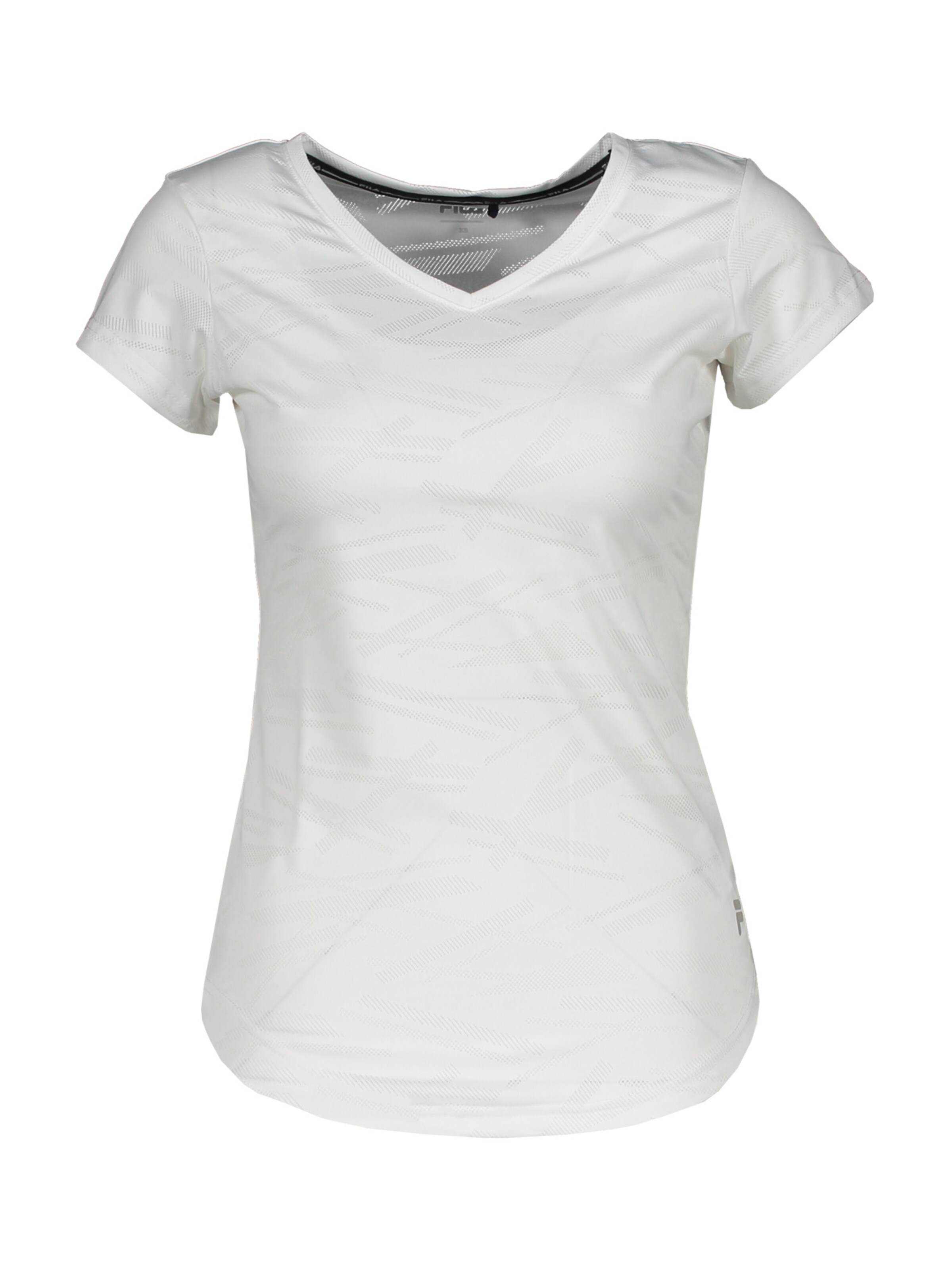 FILA Funktionsshirt in Weiß: Vorderseite