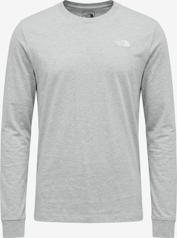 THE NORTH FACE Футболка 'Evolution Simple Dome' в Серый: спереди