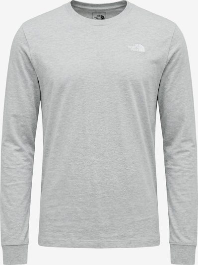 THE NORTH FACE Majica 'Evolution Simple Dome' veličine S u svijetlosiva / bijela, Pregled proizvoda