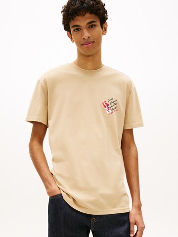Tommy Jeans Shirt in Brown: front