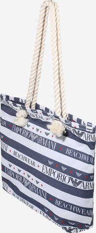 Emporio Armani Shopper táska - kék: elől