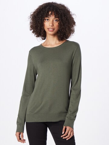 GERRY WEBER Trui in Groen: voorkant
