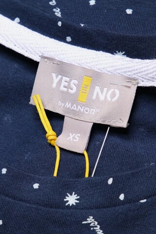 YES OR NO Longsleeve-Shirt XS in Blau