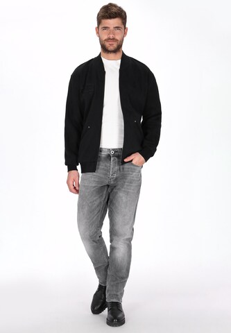 DreiMaster Vintage Sweat jacket in Black