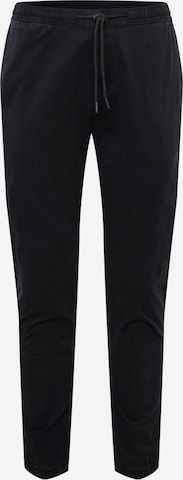 Pantalon TOM TAILOR DENIM en noir : devant