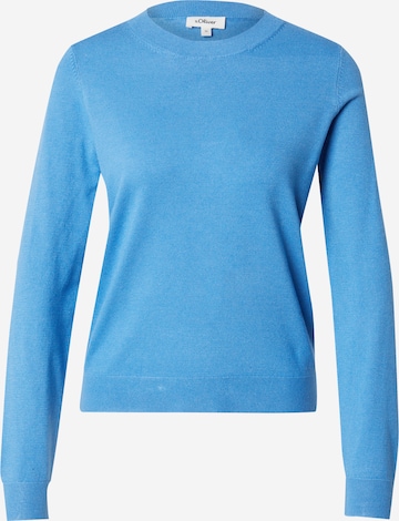 Pull-over s.Oliver en bleu : devant