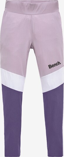 BENCH Leggings in lila / schwarz / weiß, Produktansicht