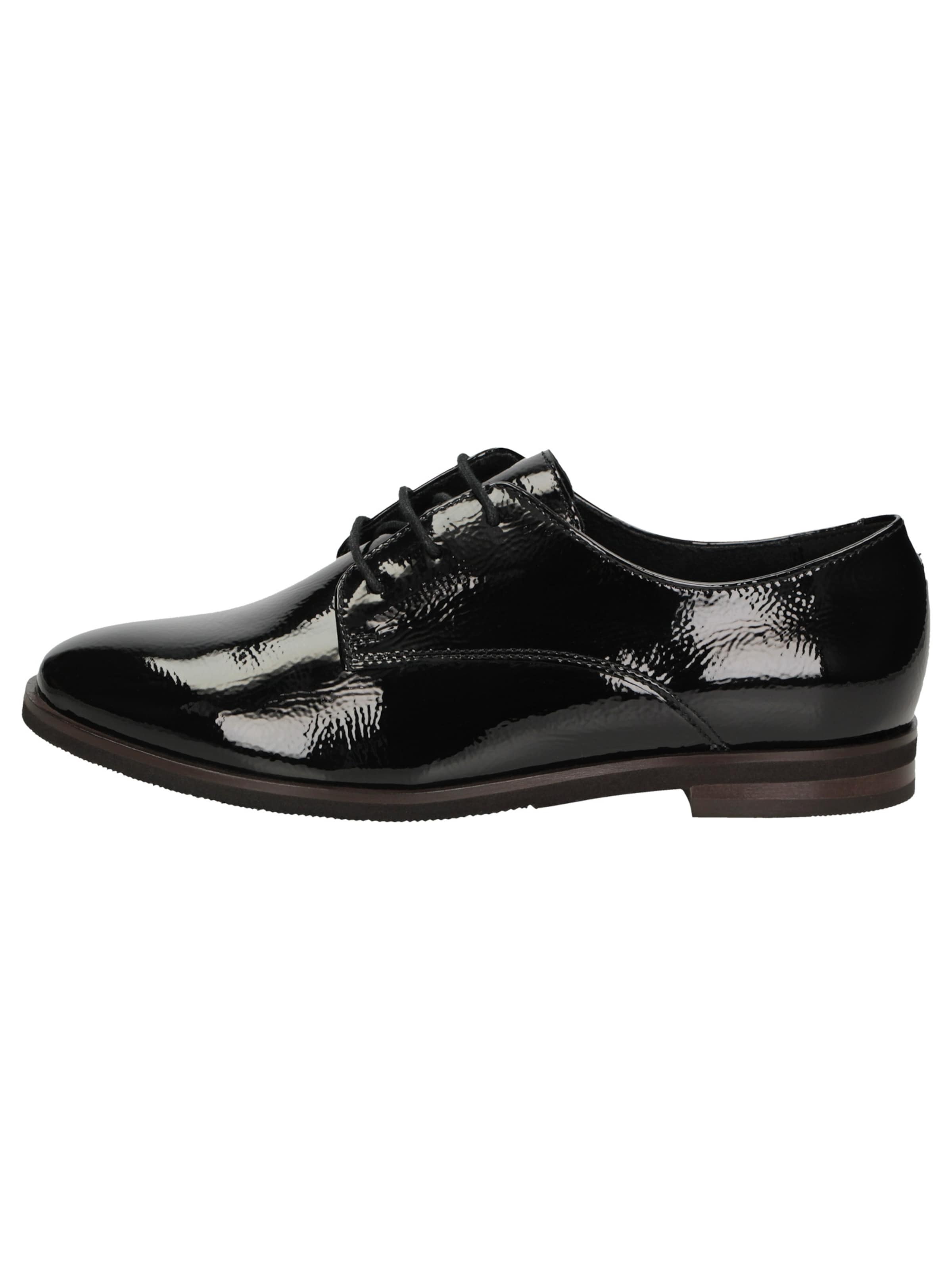 SIOUX Lace-up shoe ' Bovinia-714 ' in Black