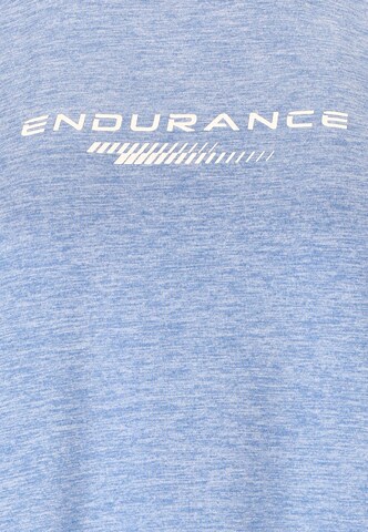 ENDURANCE Functioneel shirt 'Wange' in Blauw