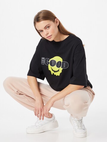 ABOUT YOU Limited Shirt 'Finn' in Zwart