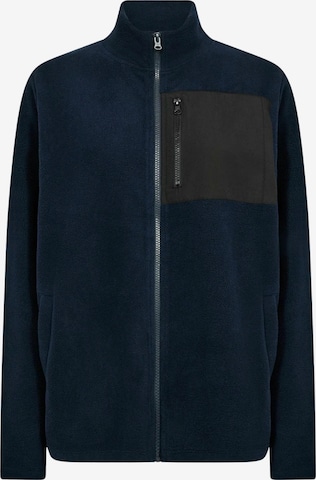 Soyaconcept Fleecetakki 'Felica' värissä sininen: etupuoli