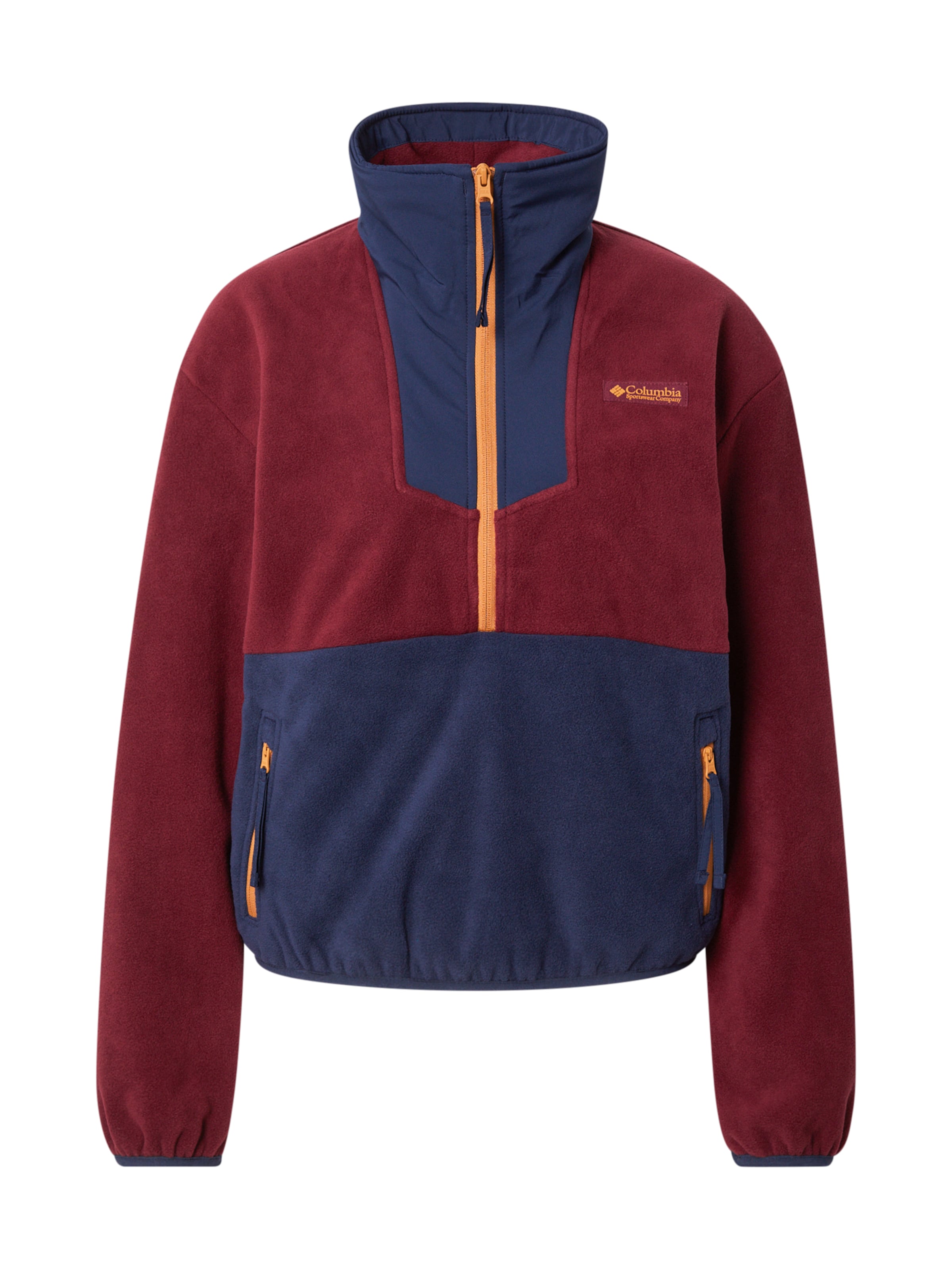 Pullover sportivo 'Sequoia Grove' di COLUMBIA in rosso: frontale