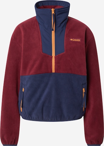 Pull-over de sport 'Sequoia Grove' COLUMBIA en rouge : devant