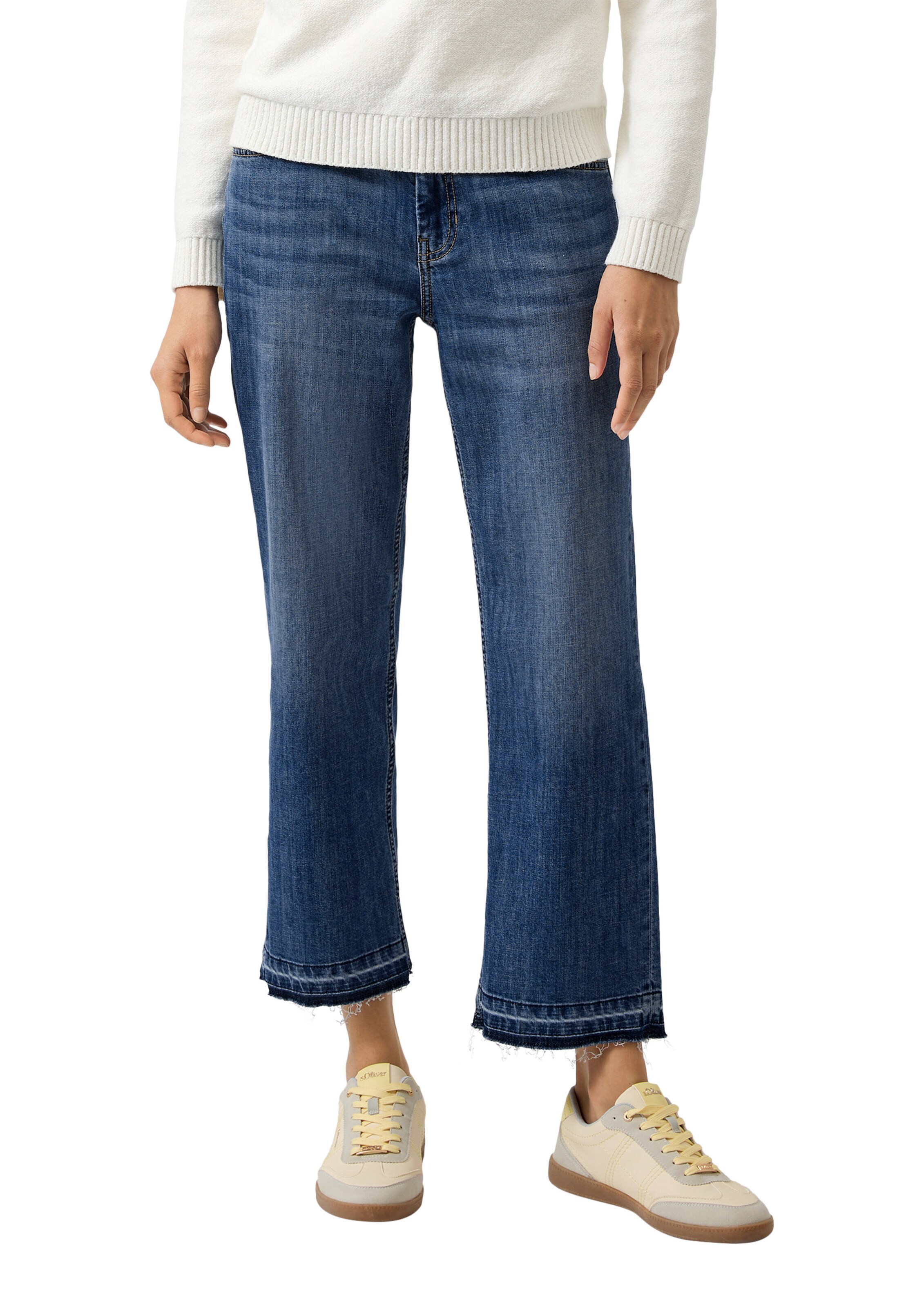 s.Oliver Regular Jeans 'KAROLIN' in Blauw