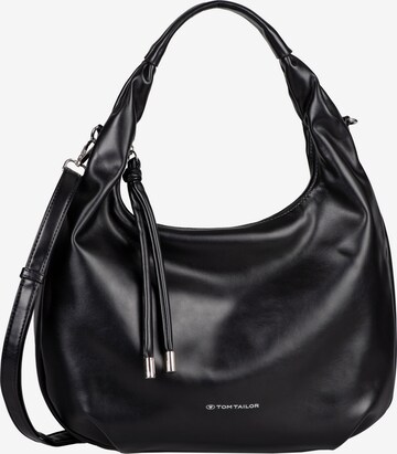 TOM TAILOR Shoulder Bag 'Martine' in Black: front