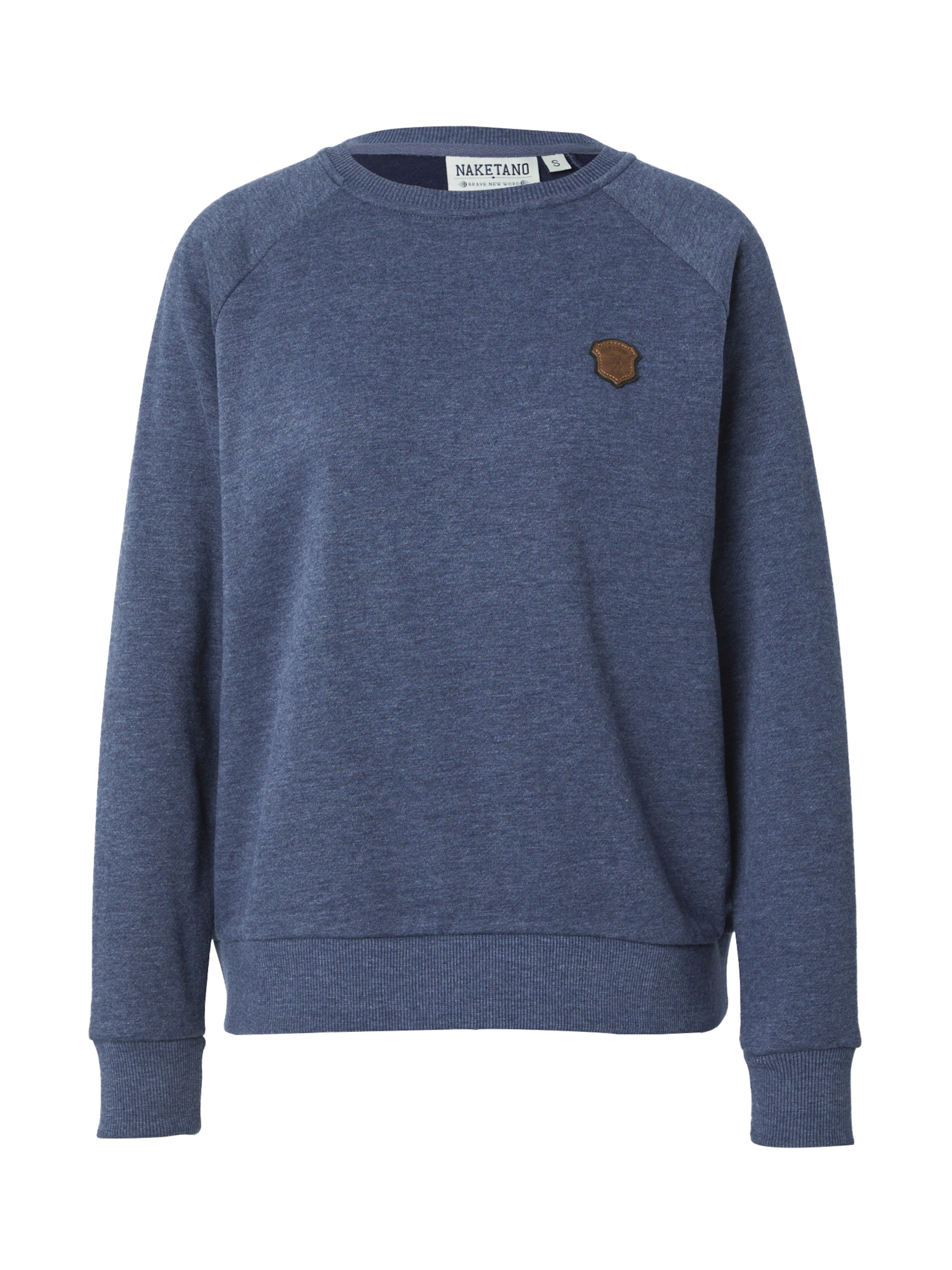 naketano Sweatshirt in Blue: front
