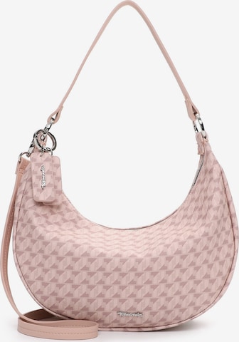 Borsa a spalla 'Francesca' di Tamaris in beige: frontale