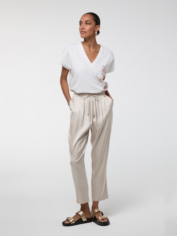Lola Casademunt Loosefit Bandplooibroek in Beige