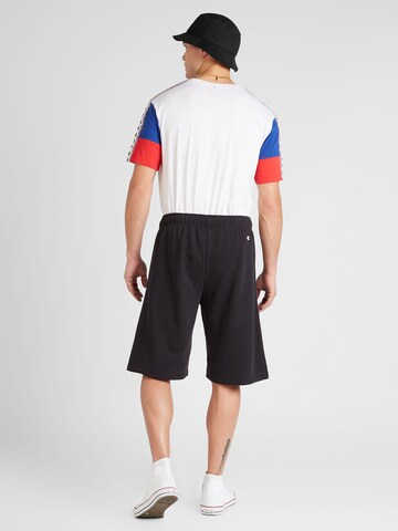 Champion Authentic Athletic ApparelLoosefit Hlače - crna boja