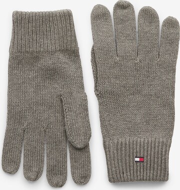 TOMMY HILFIGER Full finger gloves in Grey