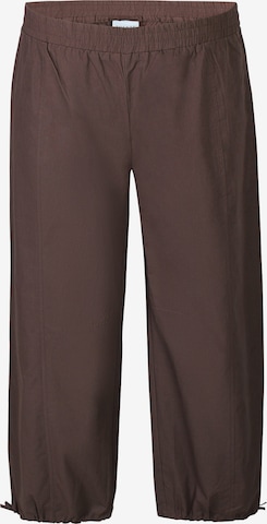 Zhenzi Loose fit Pants 'Manda 1638' in Brown: front