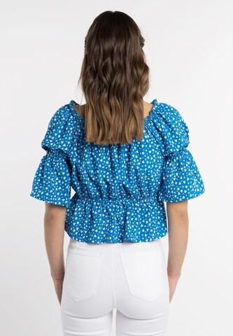 MYMO Blouse in Blauw