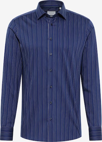ETERNA Slim Fit Hemd in Blau: Vorderseite