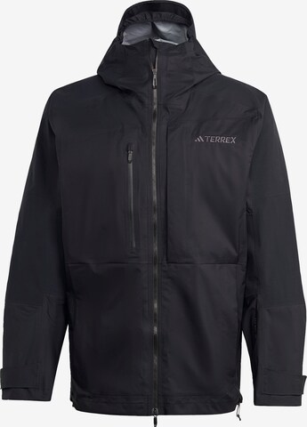 ADIDAS TERREX Outdoor jacket 'Xploric' in Black: front