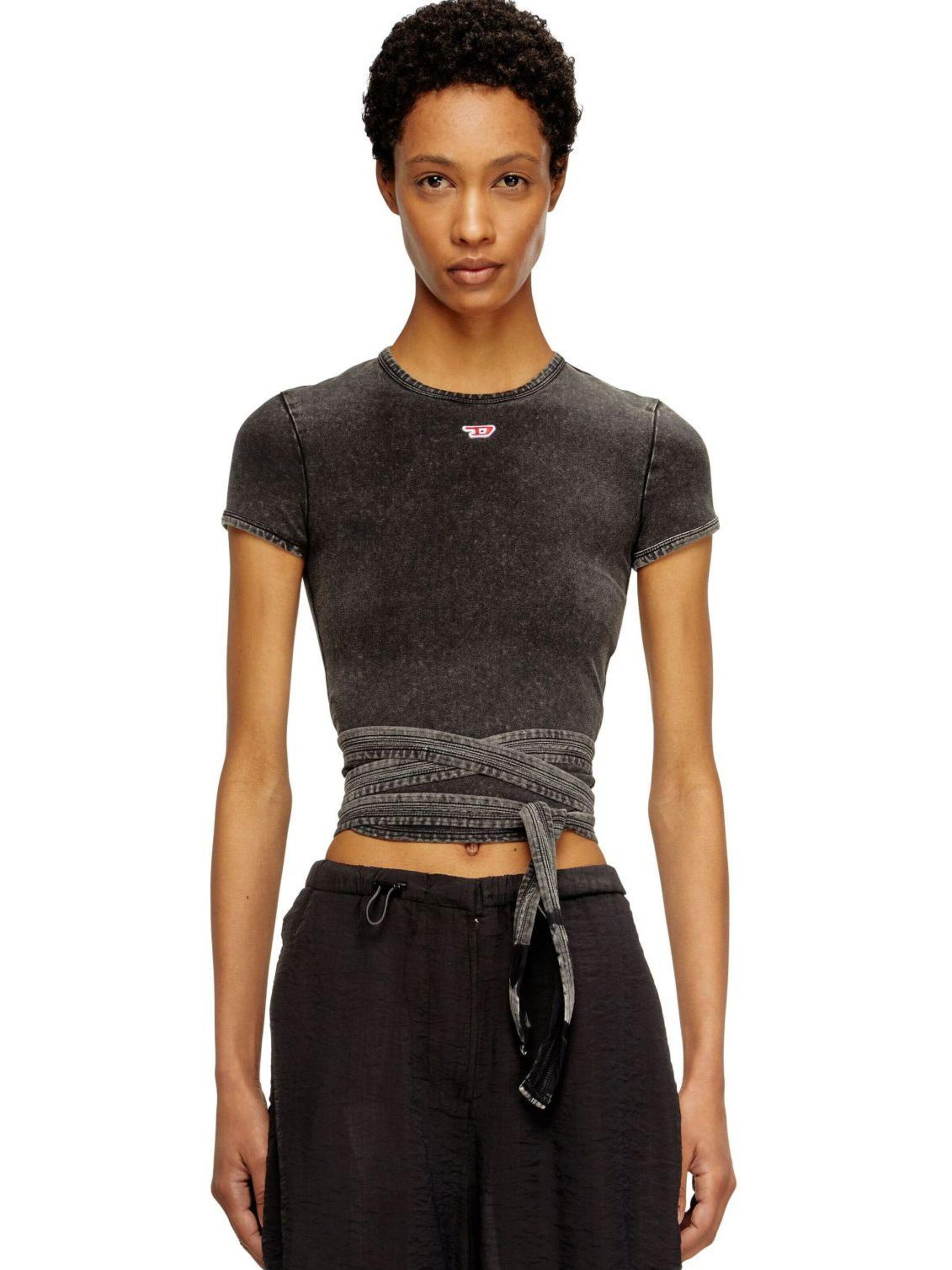 DIESEL Shirt in Grey: front