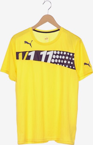 PUMA T-Shirt L in Gelb: predná strana