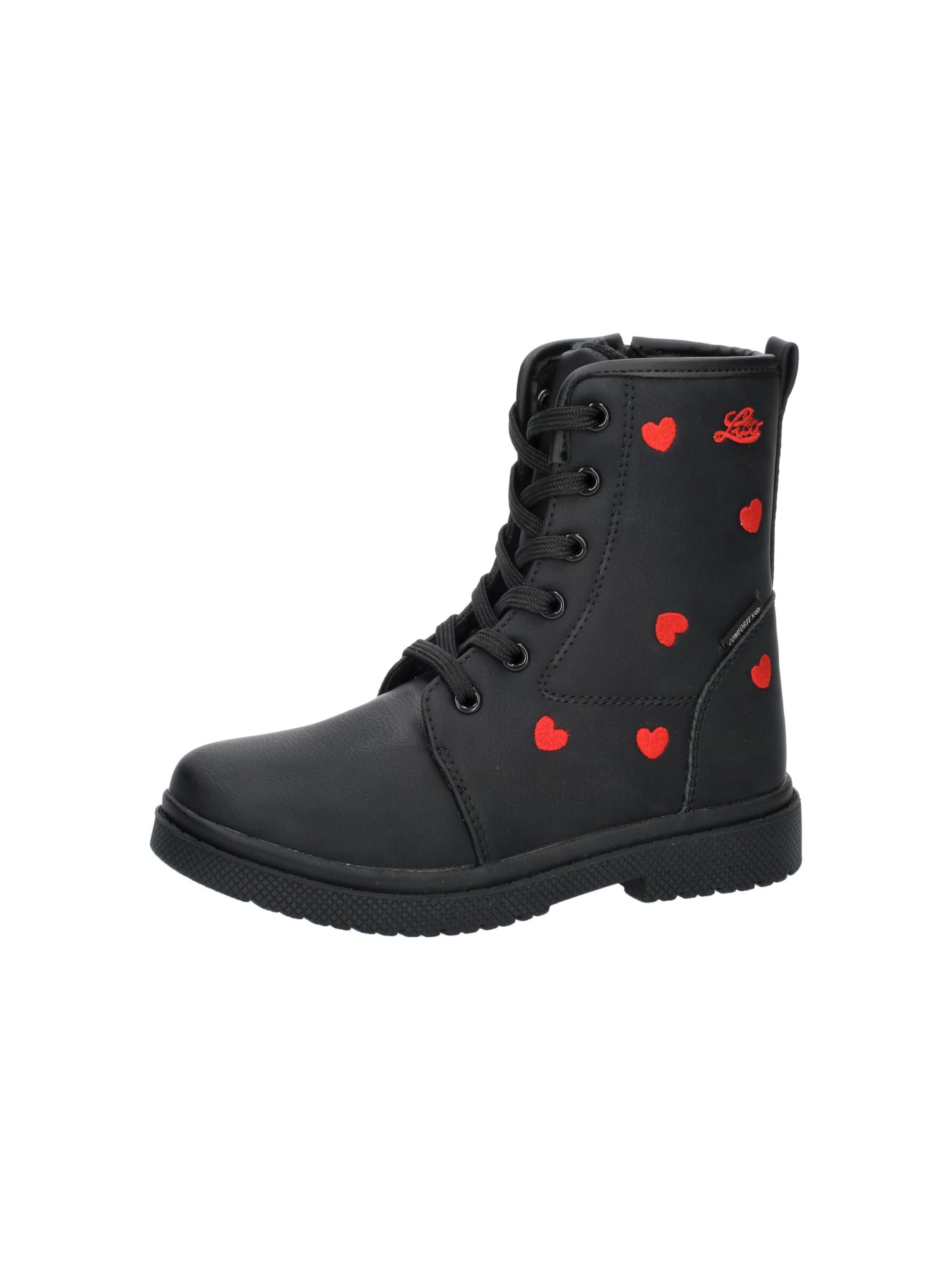 LICO Boots 'Isalie' in Black: front