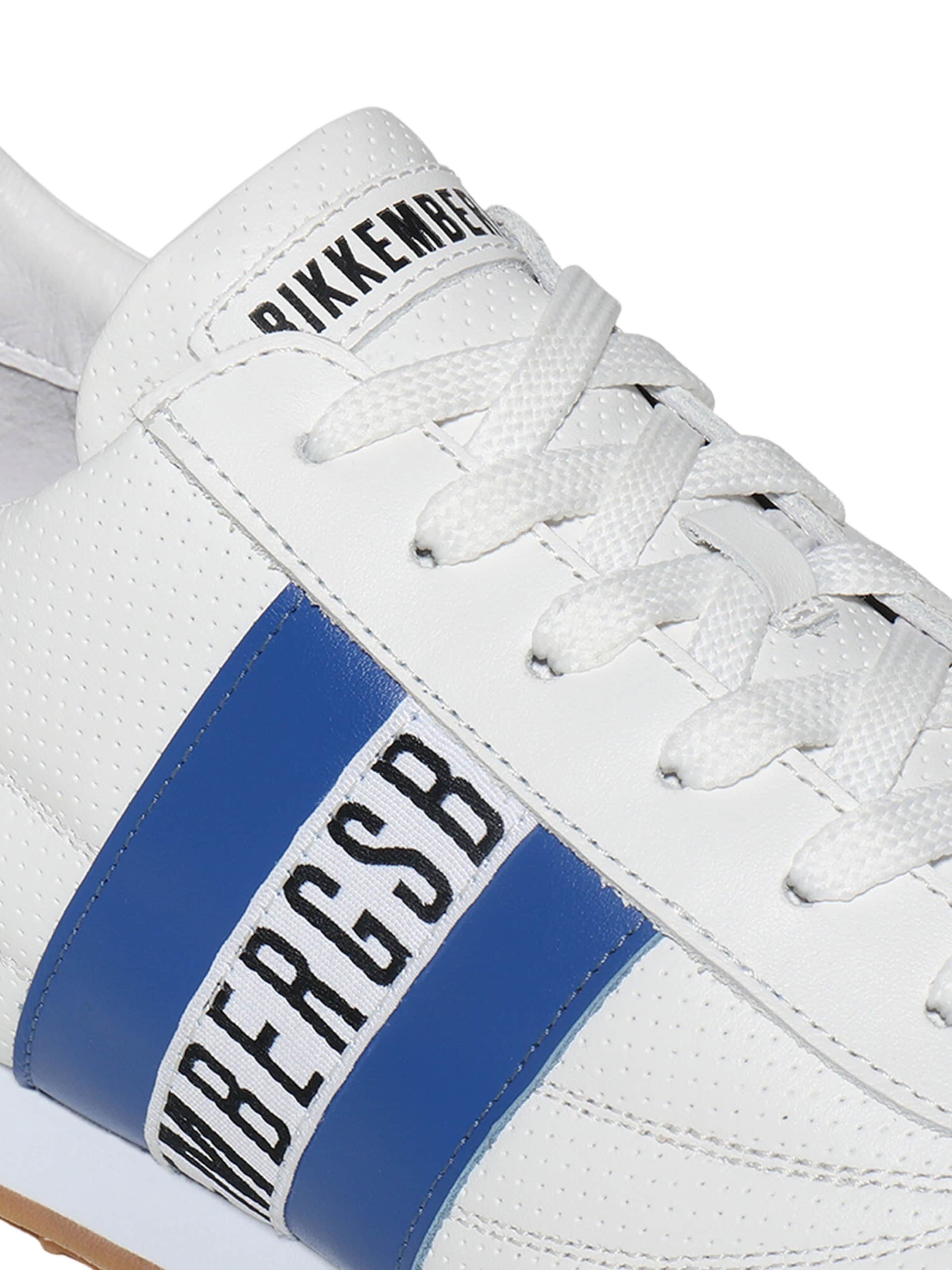 BIKKEMBERGS Sneaker low 'Soccer' i hvid