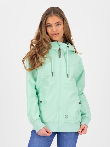 Giacca di mezza stagione 'NaminiAK A' di Alife and Kickin in verde: frontale