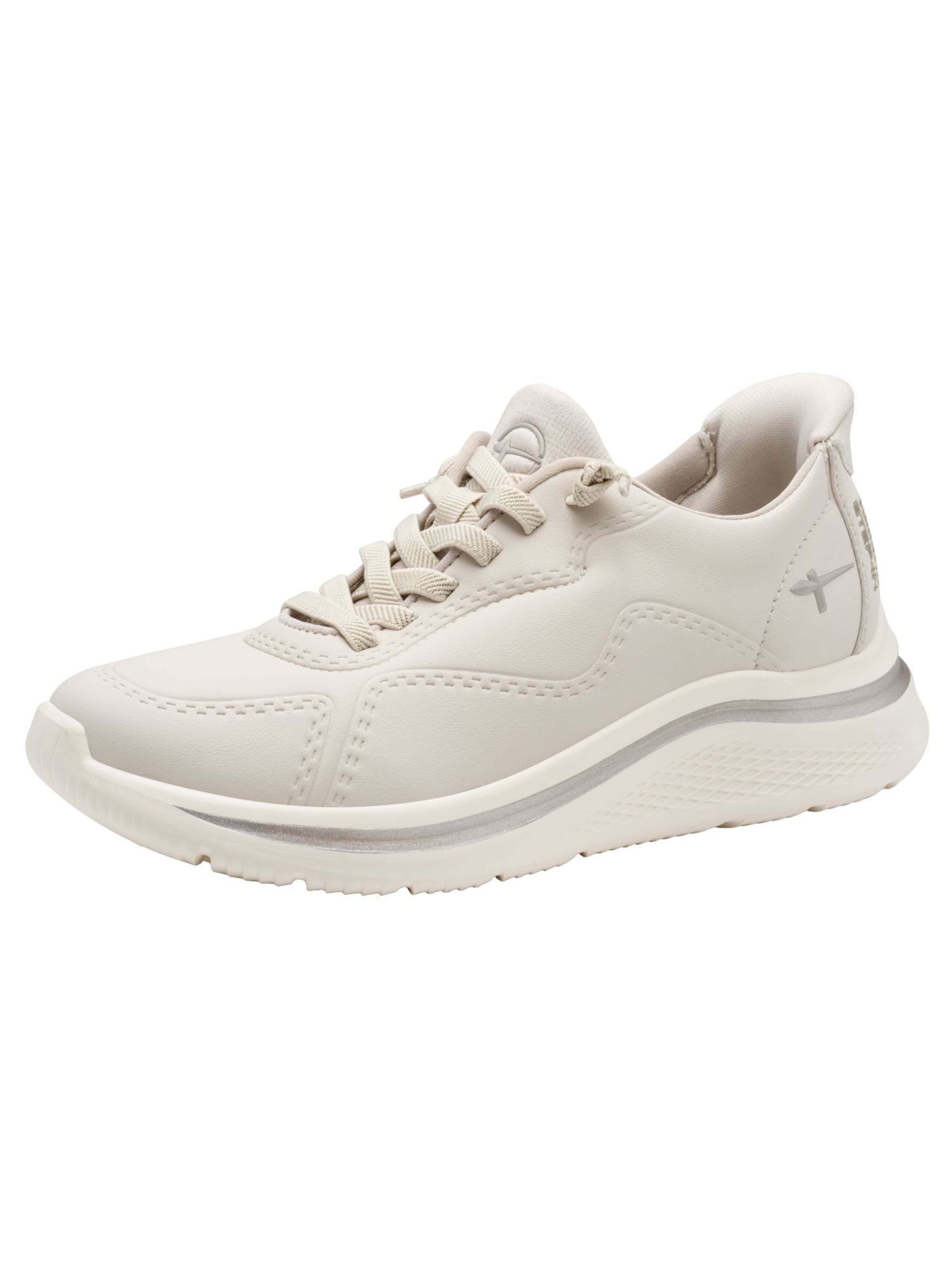 Tamaris Platform trainers in Beige: front