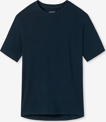 SCHIESSER Schlafshirt in Blau: predná strana