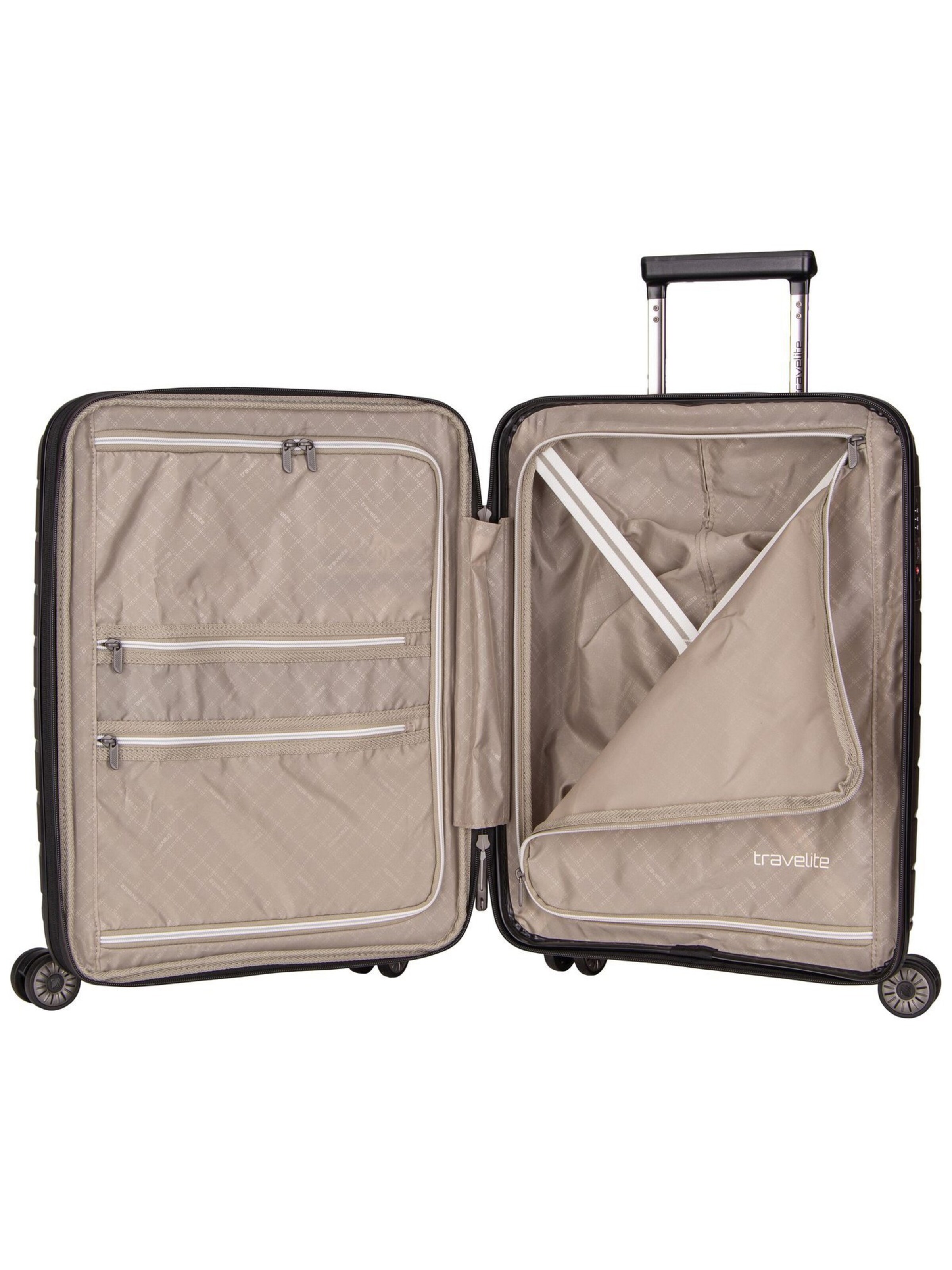 TRAVELITE Cart ' Air Base 4-Rad Trolley S Exp ' in Brown